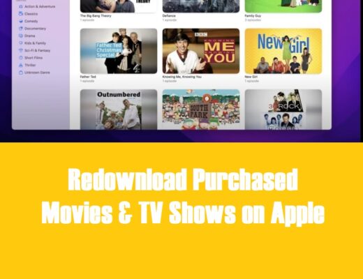 Redownload Purchased Movies & TV Shows on Apple