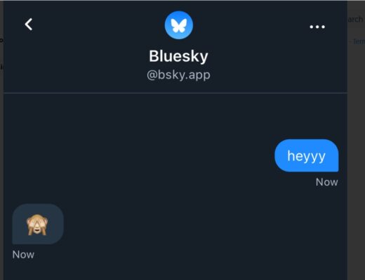 bluesky now has DM feature without invite code