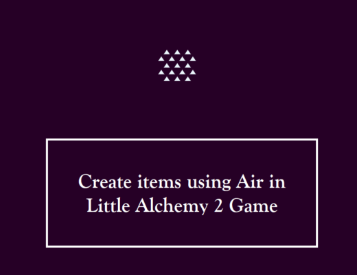 create items using Air