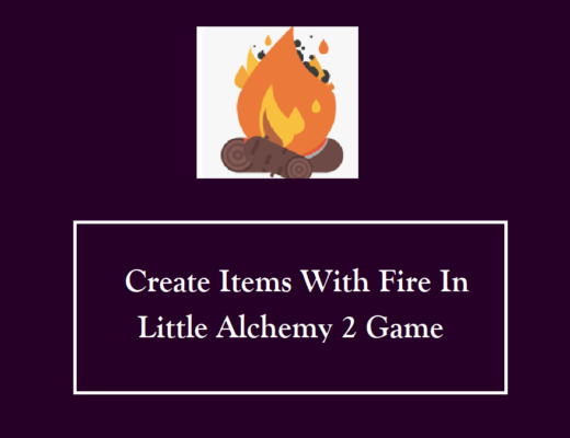 create items using fire
