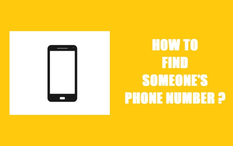 find someone's phone number