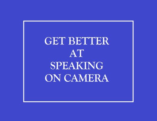 get better at speaking on camera